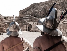 Gladiatoren Verus und Priscus