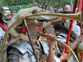 Das Cornu der Legionäre Legion-Cornu