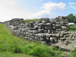 Hadrian's Wall Roman Fort Birdoswald-Roman-Fort,-Hadrian's-Wall