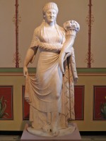 Fortuna in Lebensgröße - Pomejianum Carole-Raddato-Pompejianum-Fortuna