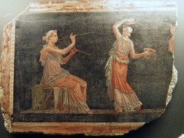 Römische Instrumente Carole-Raddato-Pompeianum-Musik