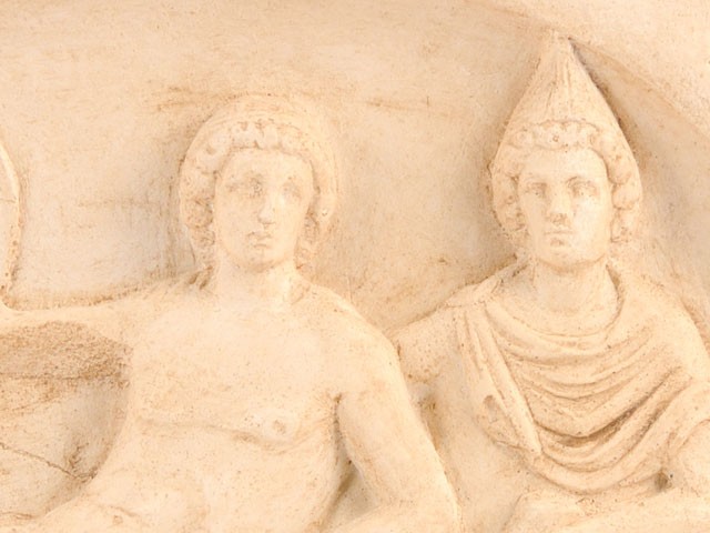 Gottheit Mithras Relief