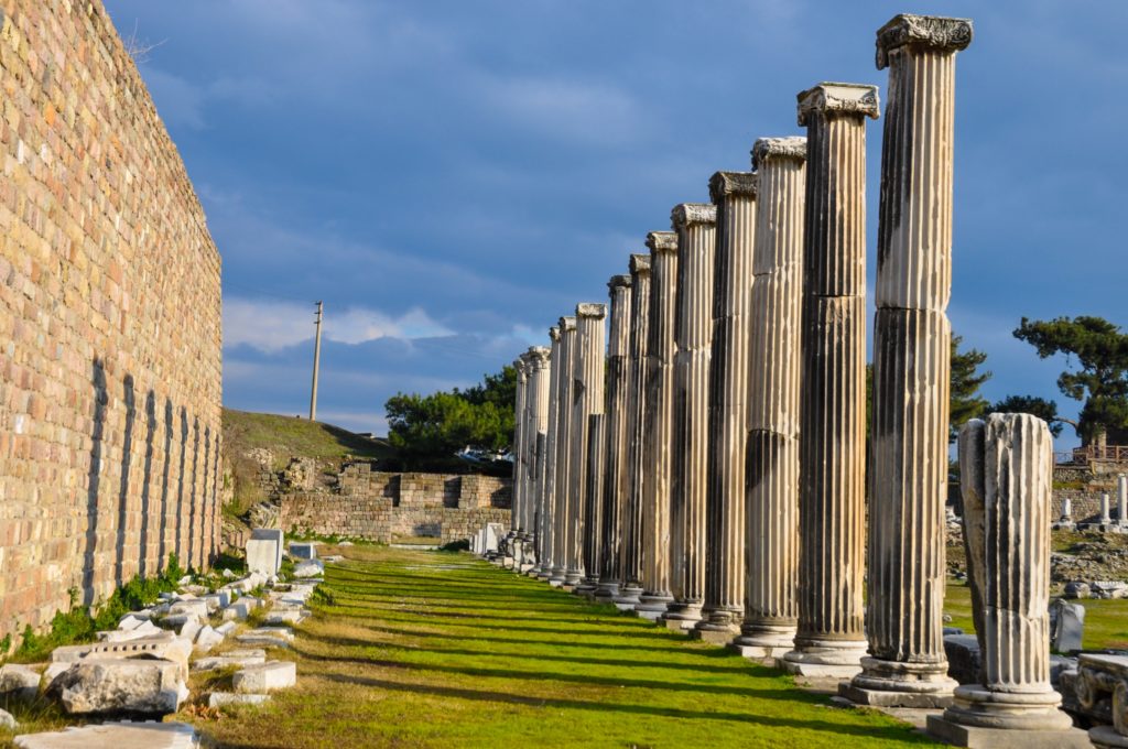 Asklepion Tempel Bergama, İzmir, Türkei