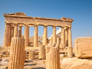 Römische Spiele von Griechenland bis Rom Tempel Parthenon