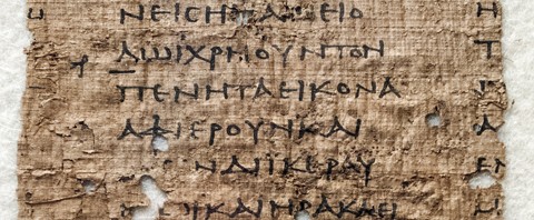 Antike Papyri aus Brüssel