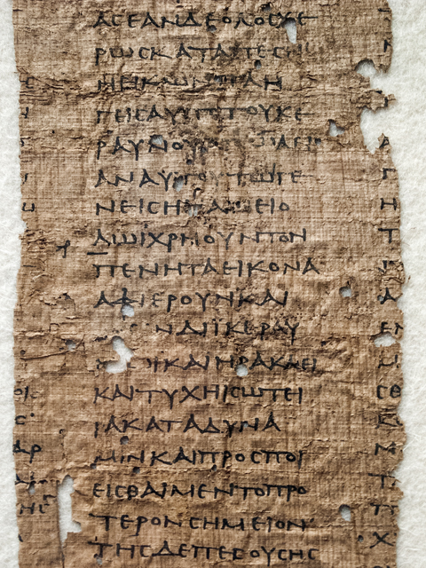 Antike Papyri aus Brüssel
